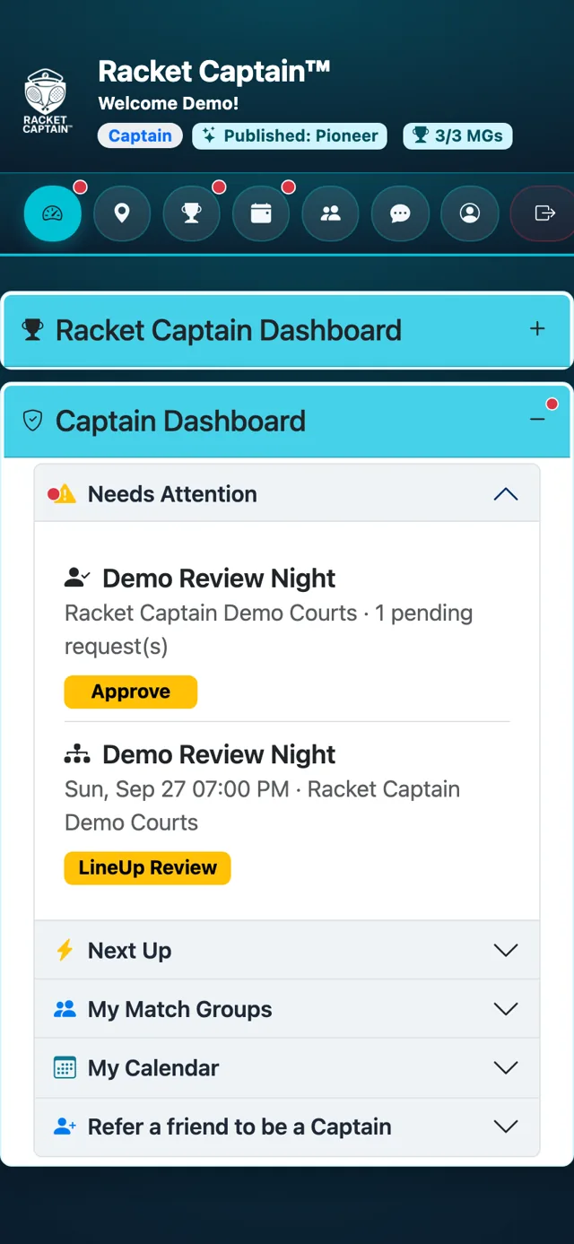 Needs Attention — LineUp Review